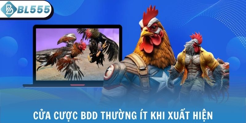 Cửa cược BDD thường ít khi xuất hiện
